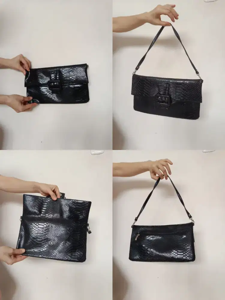 Clutch kulit premium