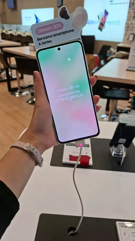 CICILAN TANPA APLIKASI SAMSUNG A56 5G PROMO BUNGA 0%