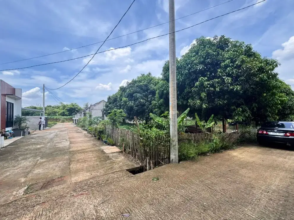 Tanah Kavling Pondok Petir, 7 Menit Pasar Reni Jaya