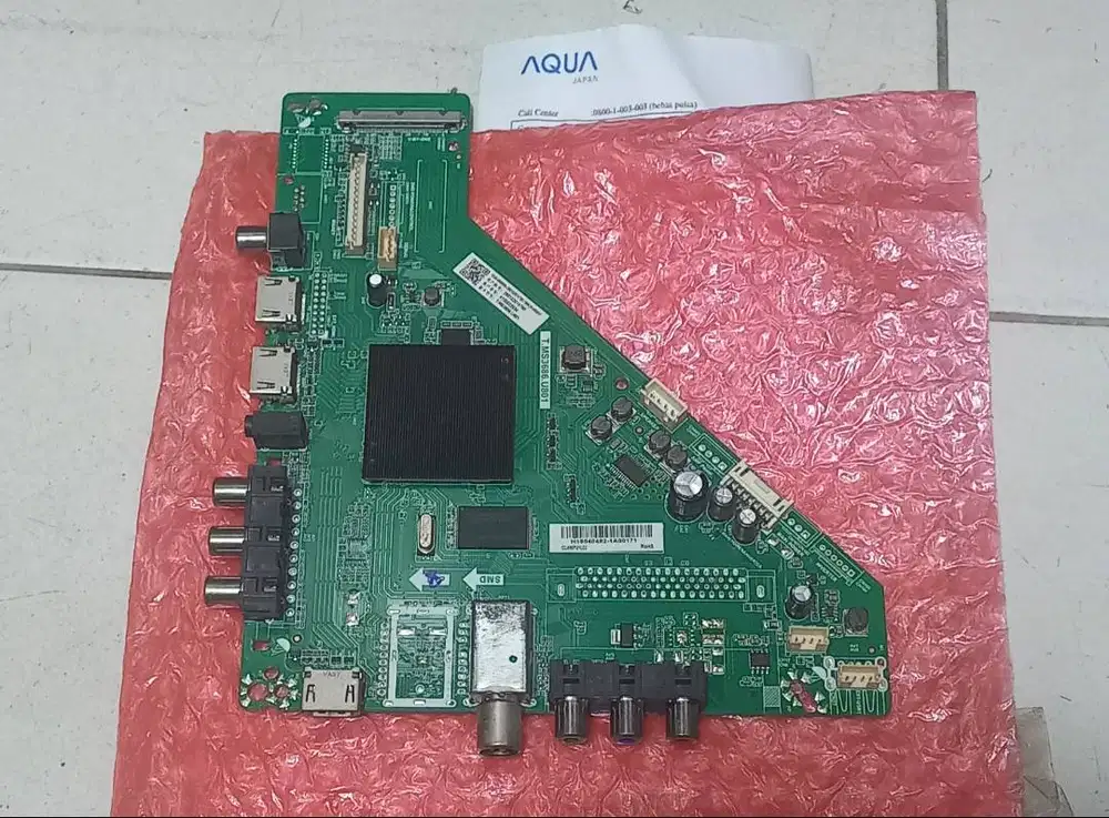 Tuner TV Digital Aqua,Type LE50AQT9600MU,bisa di coba,murah,NET.