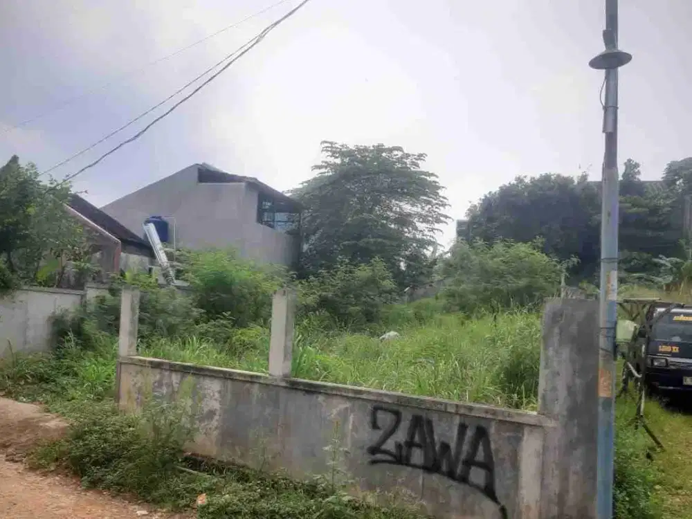 Dijual tanah akses truk  di Pondok Petir Bojongsari Depok