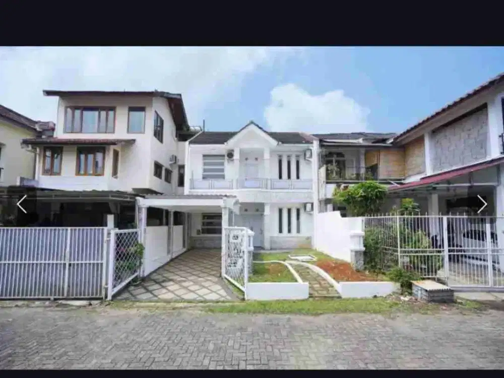 DIJUAL RUMAH CANTIK DI BOGOR LAKESIDE DI DANAU LAKESIDE BOGOR RAYA DI BELAKANG RUKO BLOK D