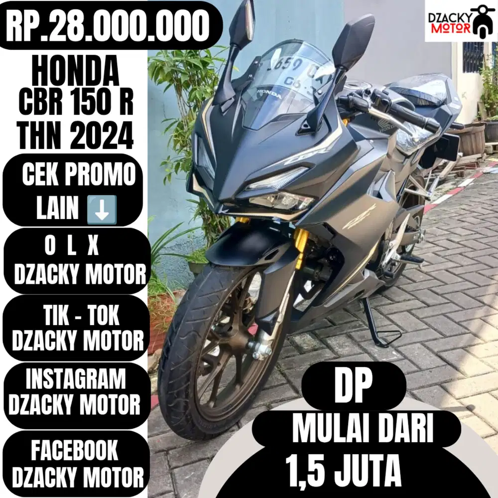 CBR 150R THN 2024 SECOND LIKE NEW