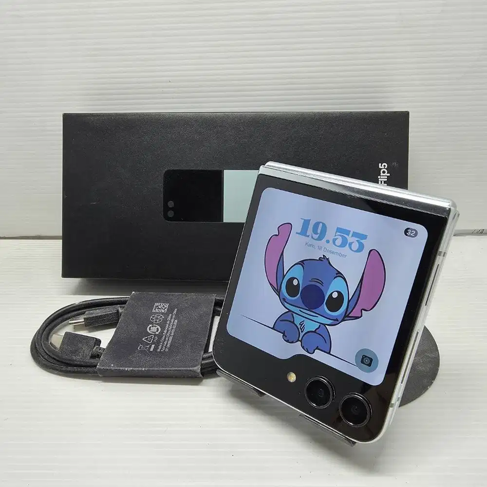 LIKE NEW  99% FULLSET SAMSUNG GALAXY Z FLIP 5 5G 8/512 MINT EX SEIN