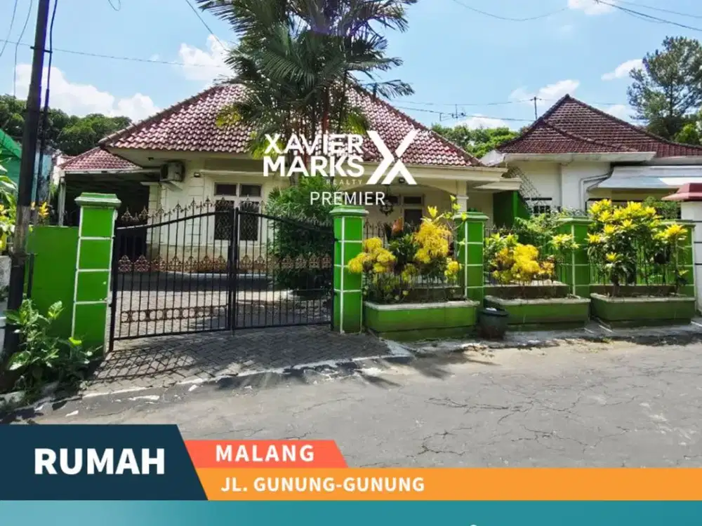 Butuh Cepat Laku Rumah Klasik di Gunung Gunung Pusat Kota Malang