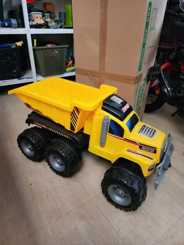 truk dorong anak-anak SHP Toys Dino