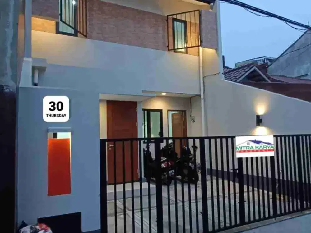 RUMAH BARU SIAP HUNI..! PONDOK KELAPA - JAKARTA TIMUR