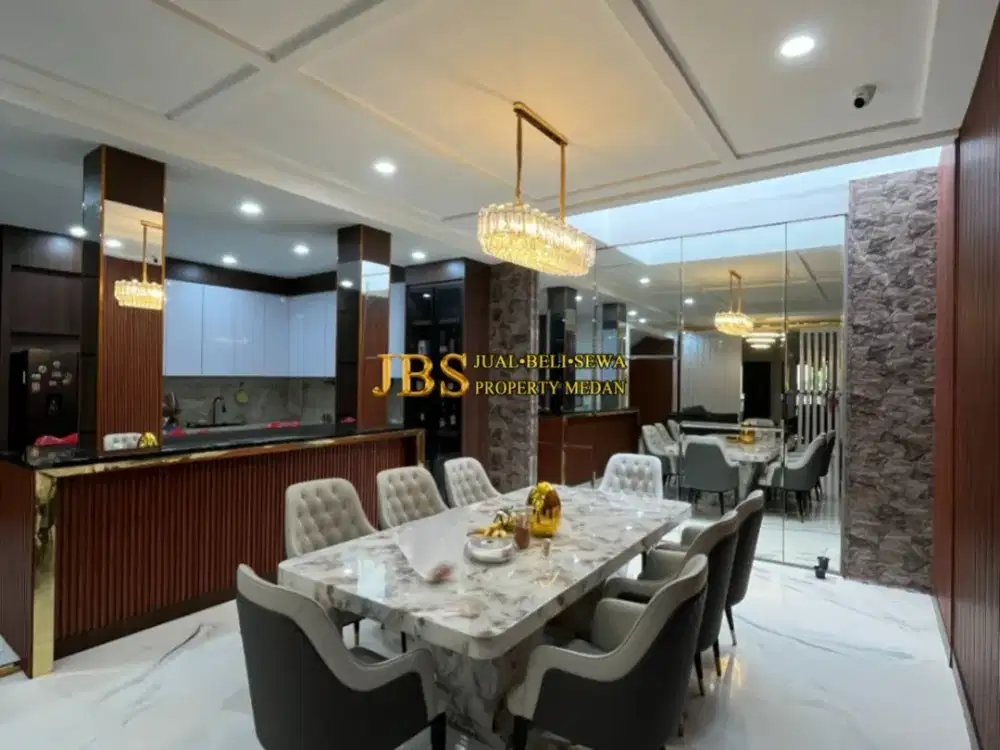 Dijual Rumah 3 Tingkat di Komplek Taman Malibu Indah (Daerah Polonia) - Medan