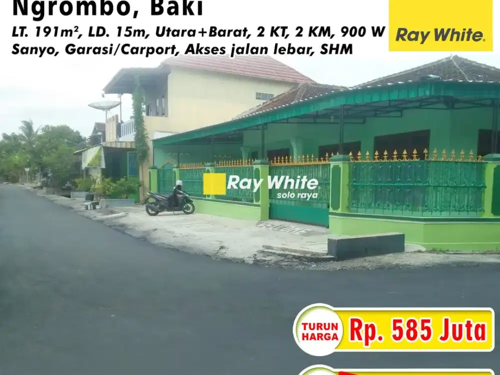 Rumah Hook Di Baki Harga Murah Tanah Luas Dan Siap Huni Dekat Solobaru