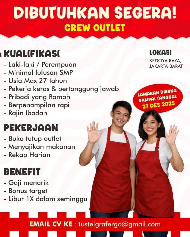 Crew Outlet Makanan