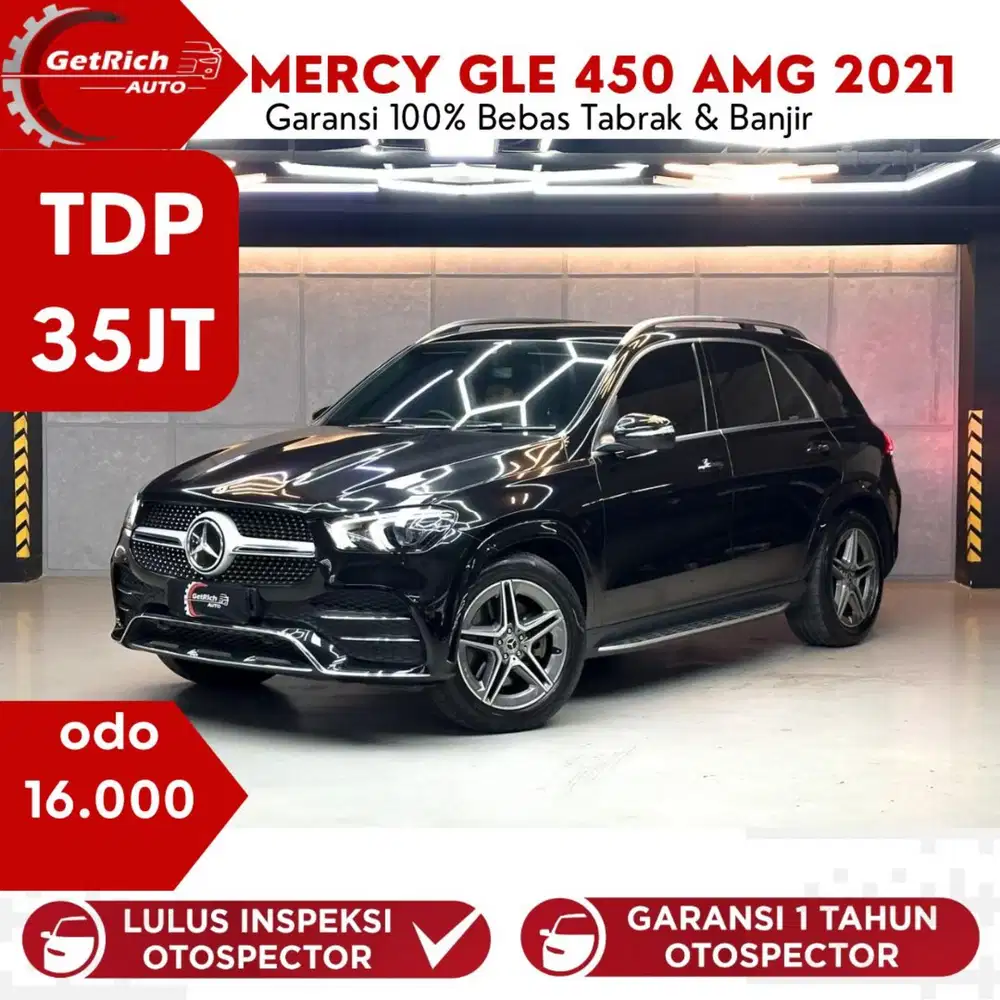 Low odo 16Rb!! Mercedes benz GLE 450 2021 Hitam