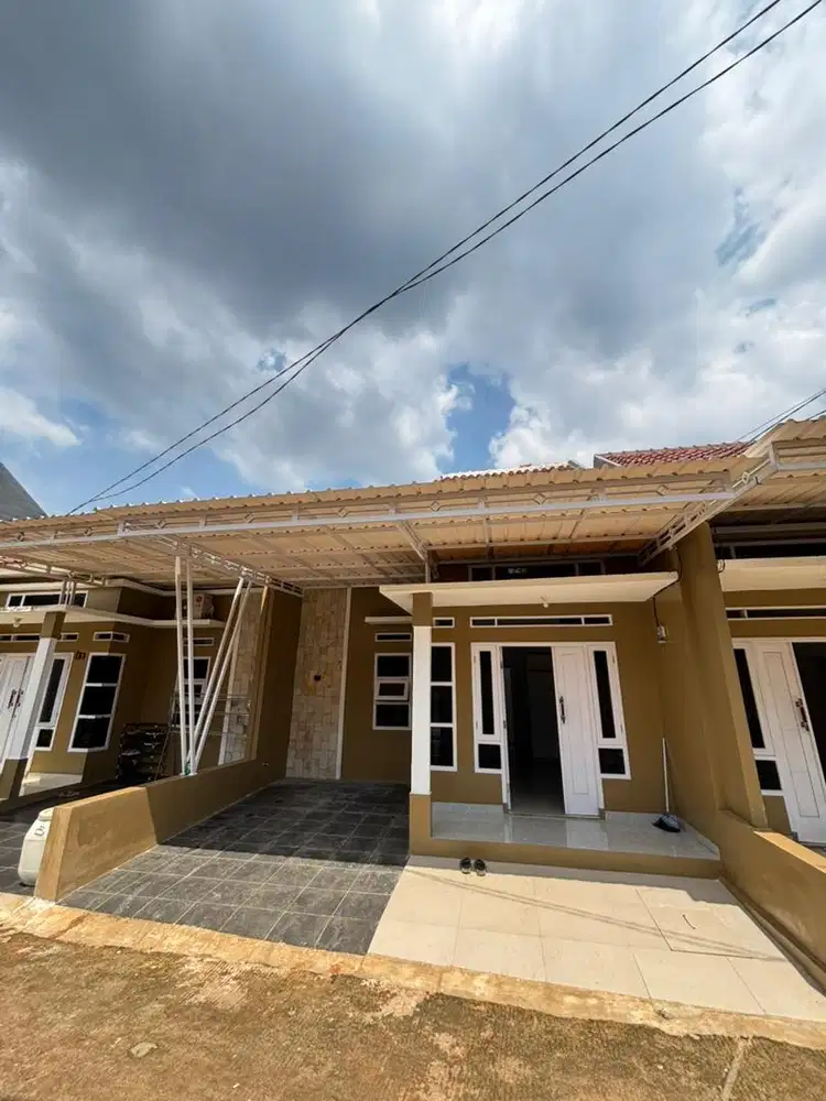 Rumah dijual di depok minimalis modern lokasi asri