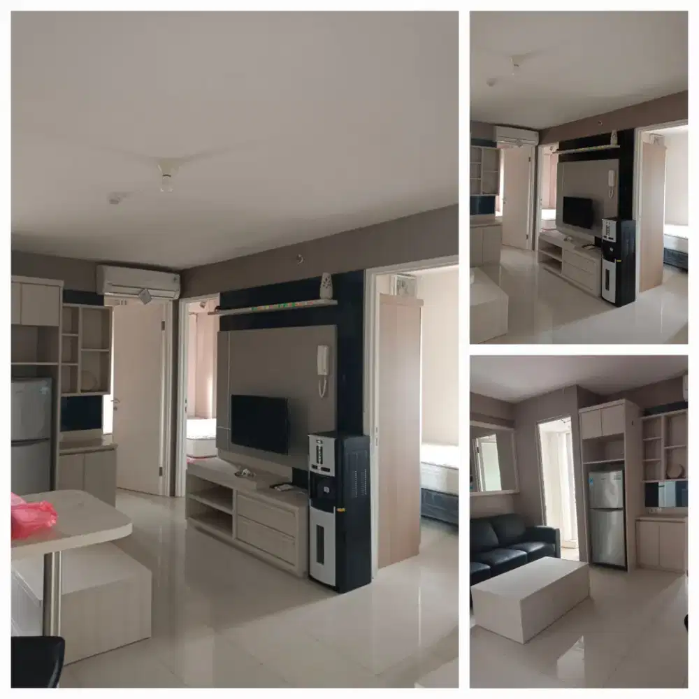 Readdy kembali 3bedroom sewa minimalis interior apartemen Bassura City