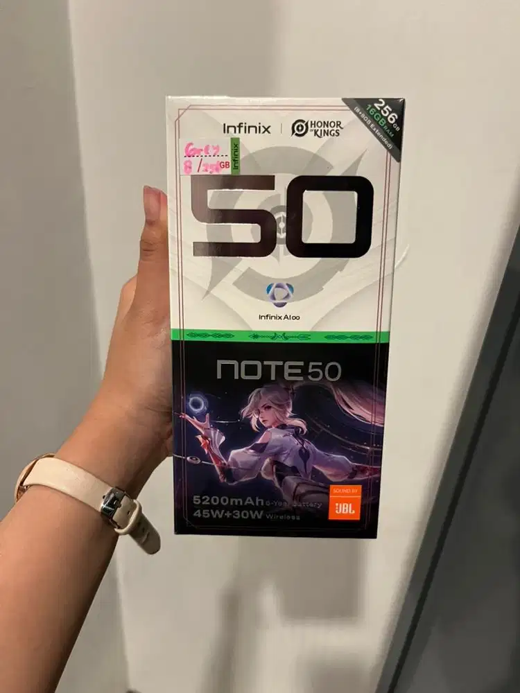 Promo INfINIX NOTE 50 NEW SEGEL 8/256 GB