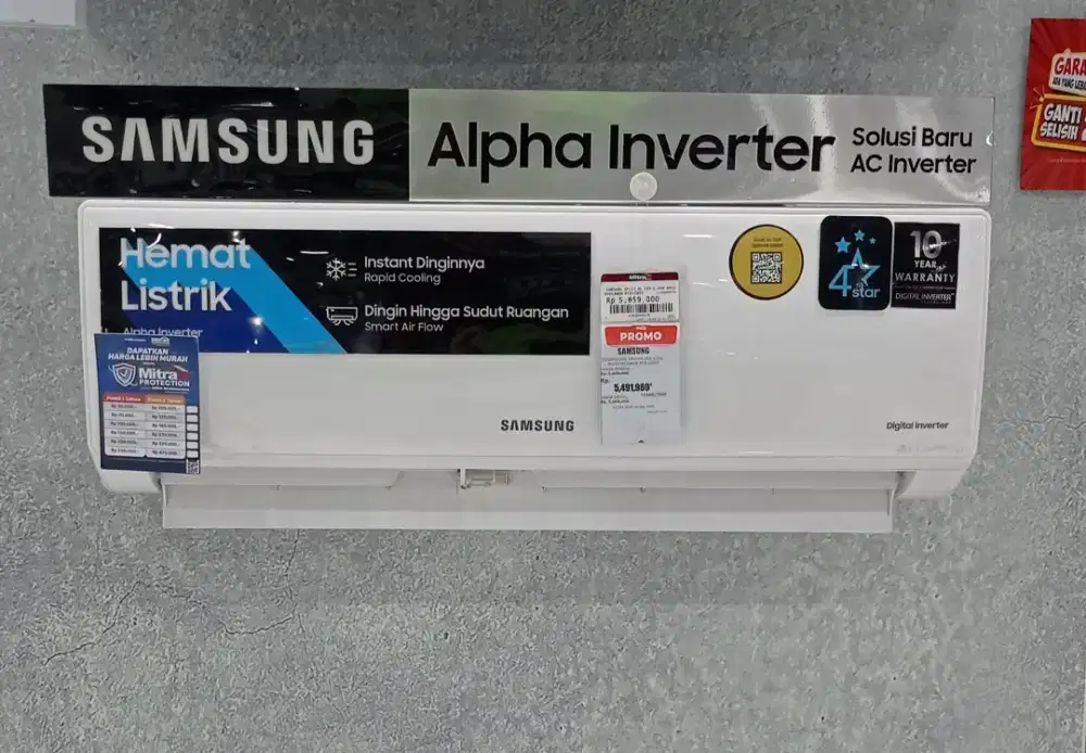 SAMSUNG SPLIT AC INV 0.5PK