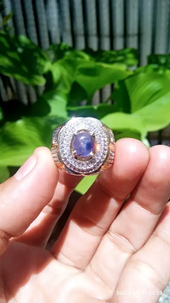 BLUE SAFIR KRISTAL LIGHT PURPLE