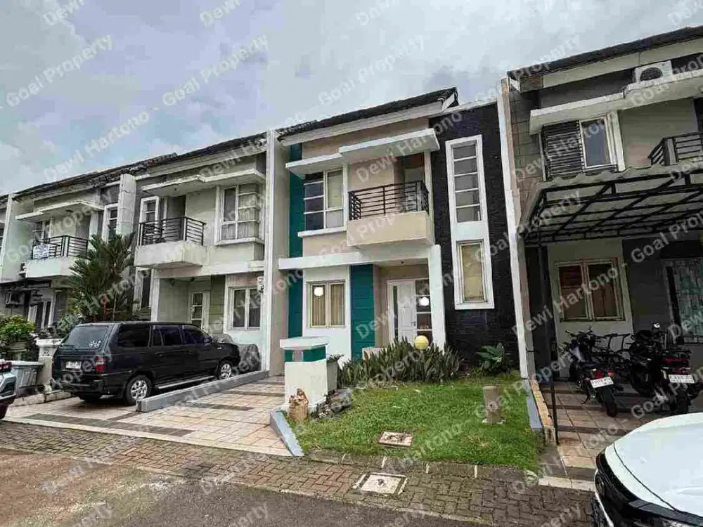 Disewakan Rumah Cluster Fluorite Gading Serpong