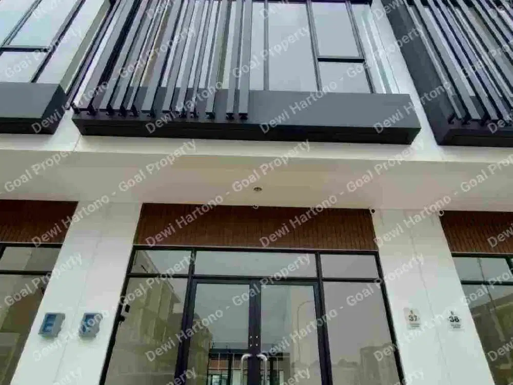 Disewakan Ruko Hampton Walk 2 muka Alfresco Gading Serpong