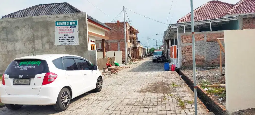 Lokasi Strategis Tanah Kavling Dalam Perumahan Cluster Gentan Regency