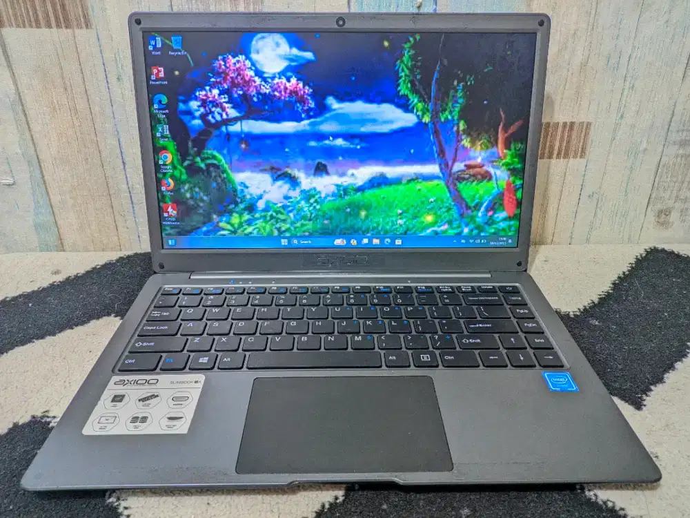 Axioo SlimBook 14A
Prosesor Intel Celeron N4020
RAM 6GB SSD 128GB