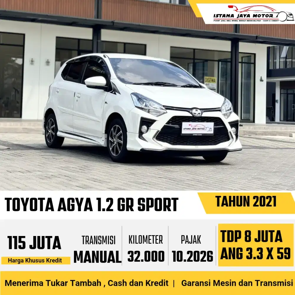 Toyota Agya GR MT 2021