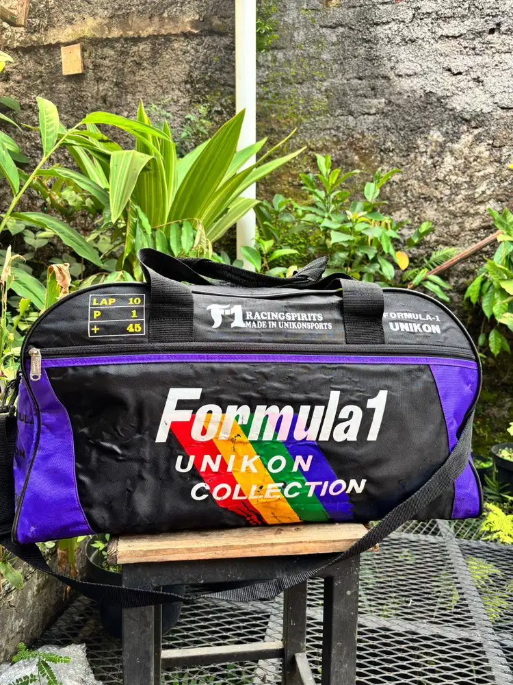 Tas Minggat Vintage MINUS | Duffle Bag | Tas Travel | Formula1 Travel