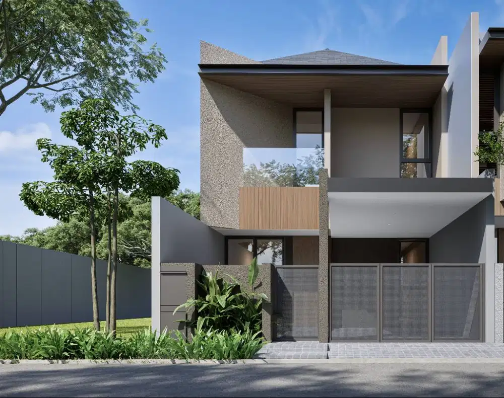 Rumah Baru Siap Huni Tropical Modern Jati Asih 3 menit ke tol Jorr