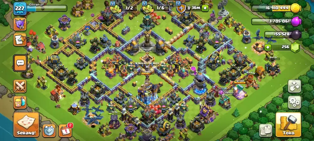 Coc Clash Of Clans TH 18