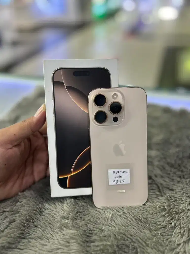 Iphone 16 pro 256 gb ibox garansi on