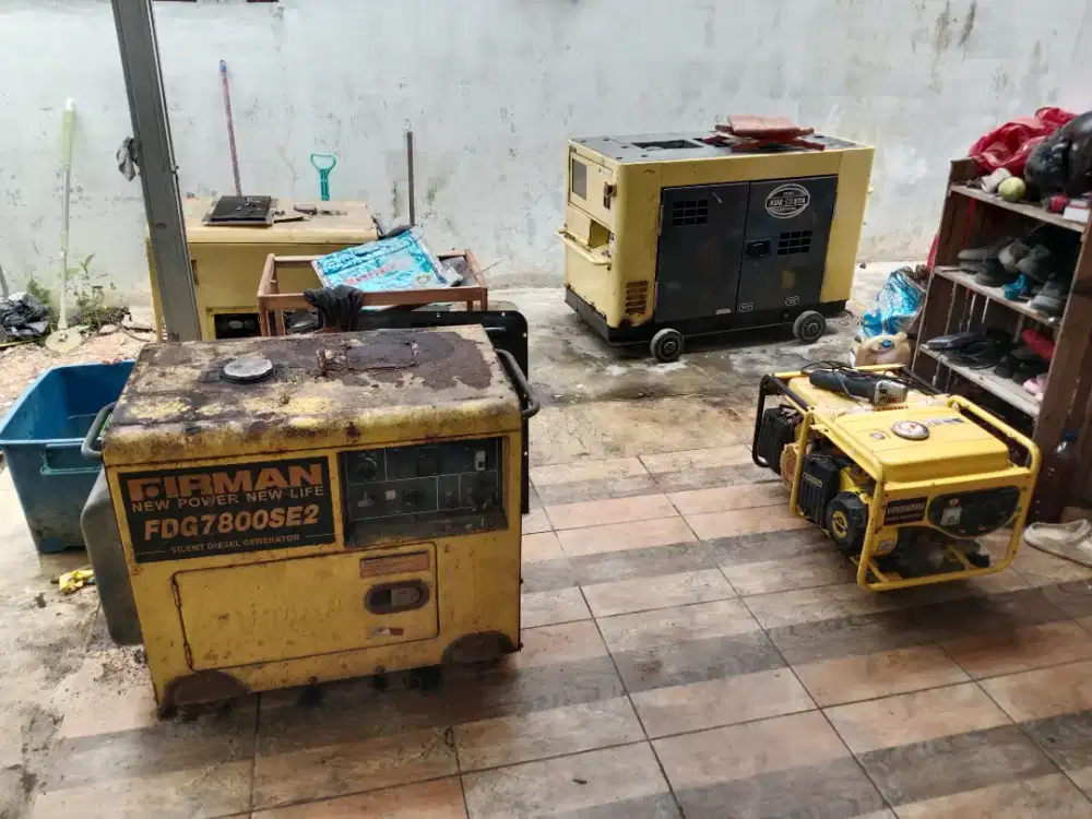 Saya Terima genset dan AC banyak