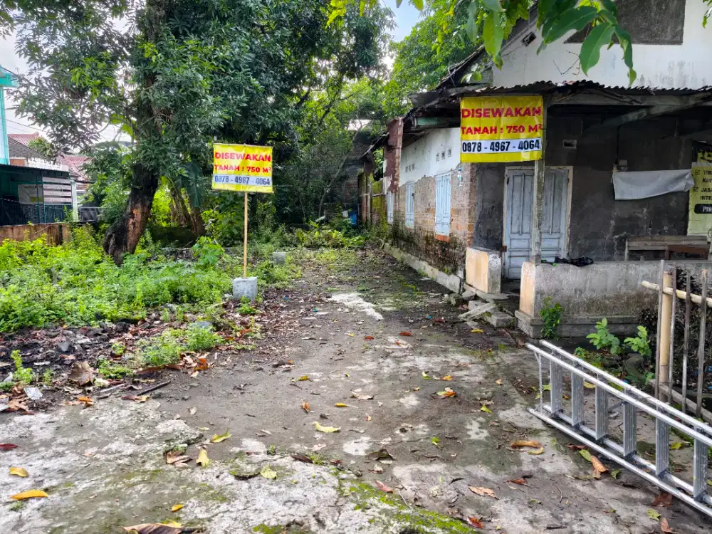 DISEWAKAN TANAH DEKAT HOTEL ALANA DAN KAMPUS 2 POLTEKKES