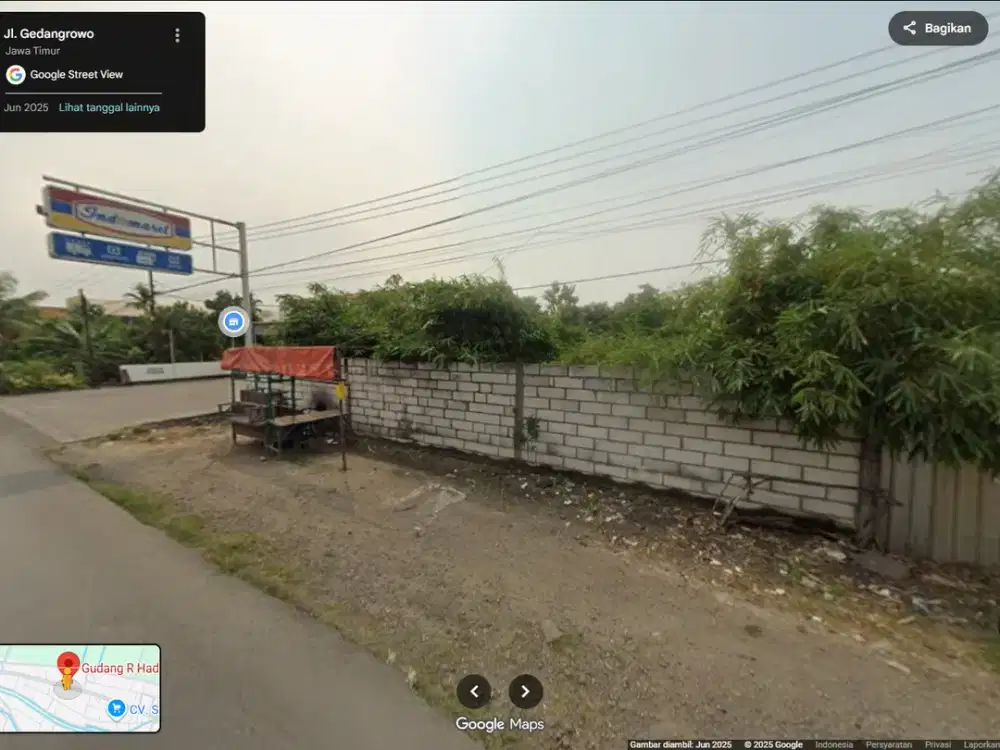 Dijual Tanah Strategis Sebelah Indomaret Raya Gedangrowo Prambon Sidoarjo