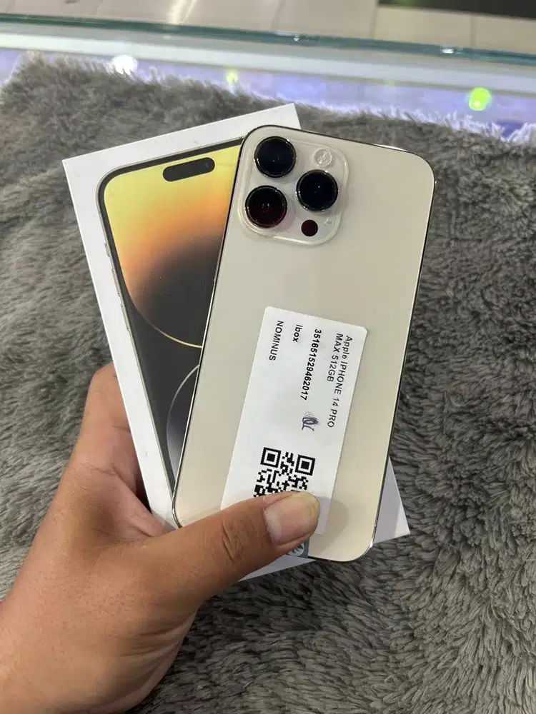 Iphone 14 pro max 512 gb ex ibox fullset mulus