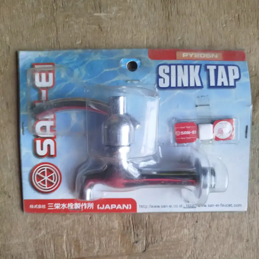 San-Ei  Kran Air Kran Tembok Sink Tap Japan Original