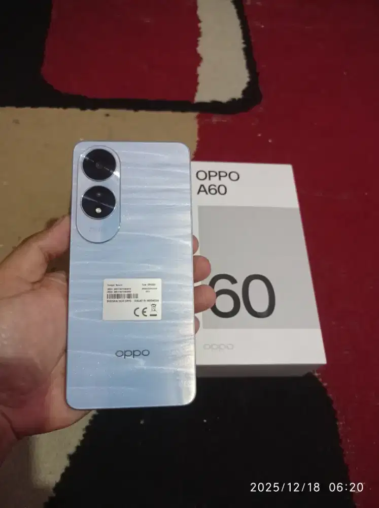 BISMILLAH OPPO A60 RAM 8/128 FULSET MULUS