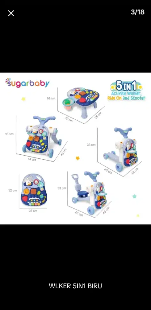 Walker bantu baby jalan