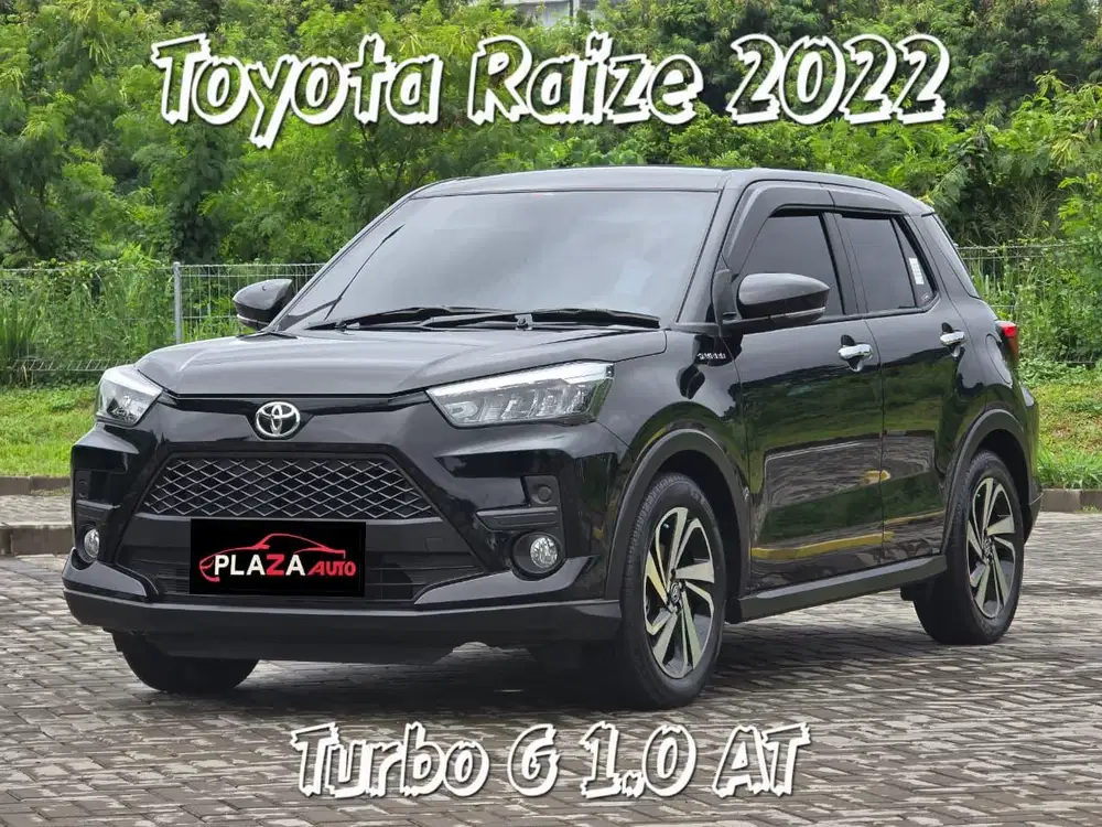 Toyota Raize 2022 Turbo G 1.0 Automatic Mobil siap pakai & bergaransi