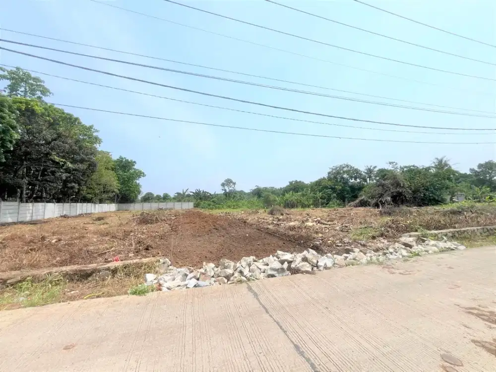 Kavling Harga 1,6 Jt-an/m2, Dekat Akses Gerbang Tol Legok