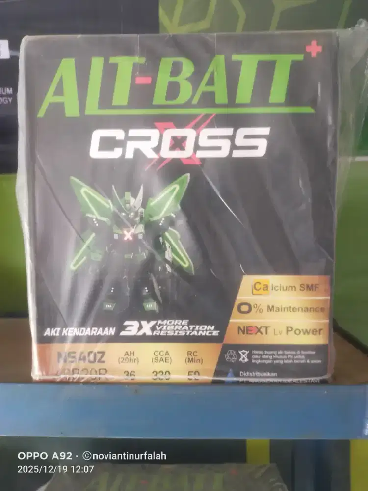 aki alt batt ns40z. buat mobil avanza dll