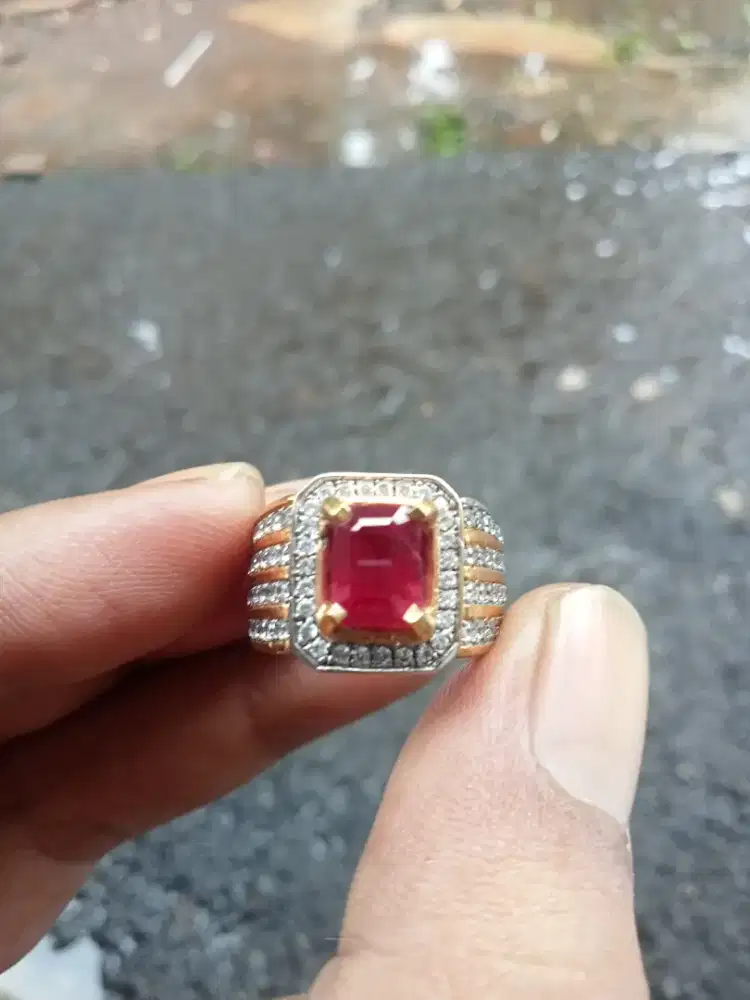 natural Ruby pigeon blood