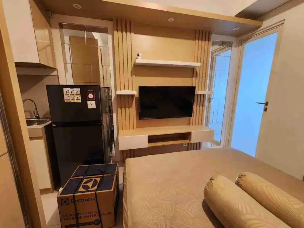 apartement studio klaska full furnish murah terawat mewah tengah kota