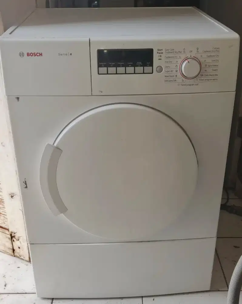 Mesin pengering dryer bosch serie 4 listrik