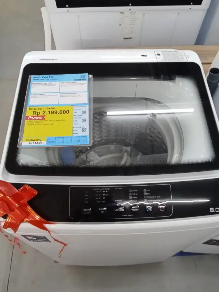 Mesin Cuci TCL Top loading