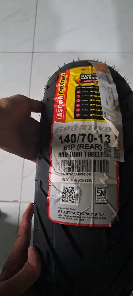 Aspira Premio Ban 140/70-13