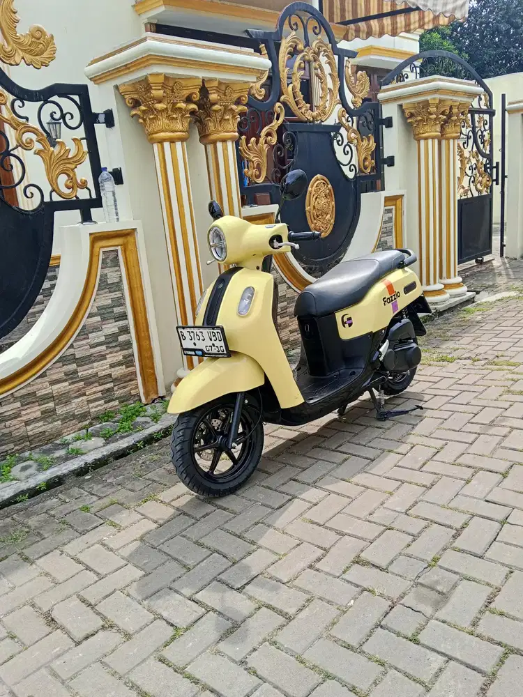 YAMAHA NEW FAZIO HYBRID BLUE CORE EXO THN 2025 SEPERTI BARU GRESS