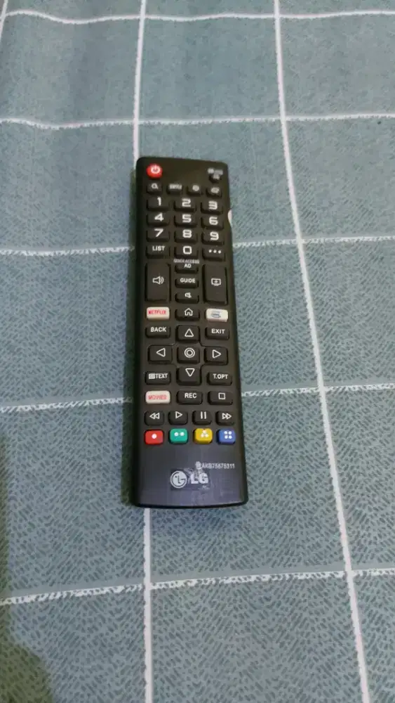 Remote TV LG Hitam