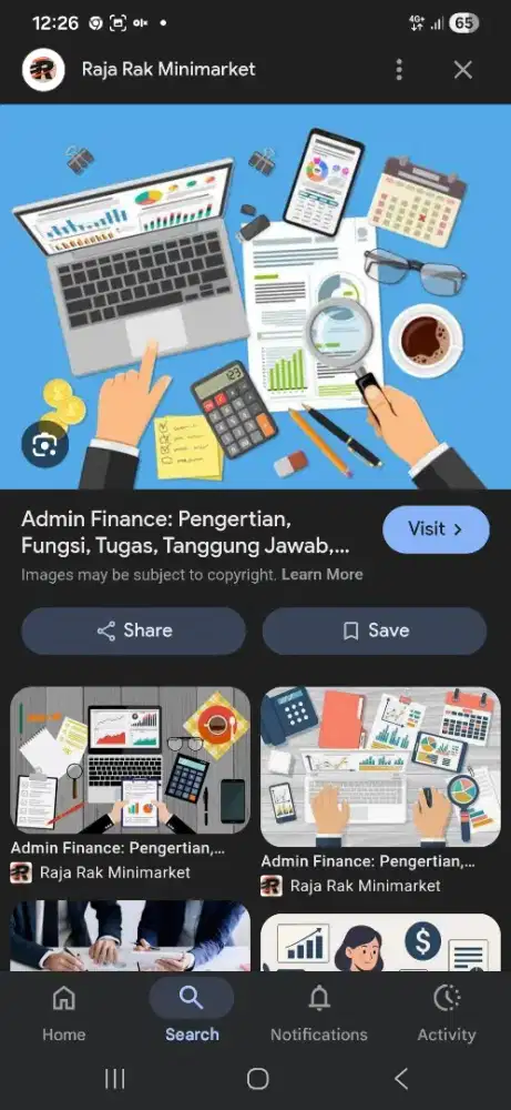 Admin Finance Documents