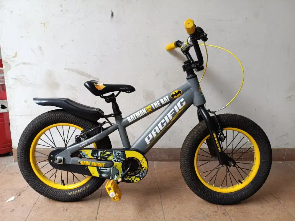 Sepeda Anak Pasific Batman Dark Knight Edition Ukuran 16inch Limited