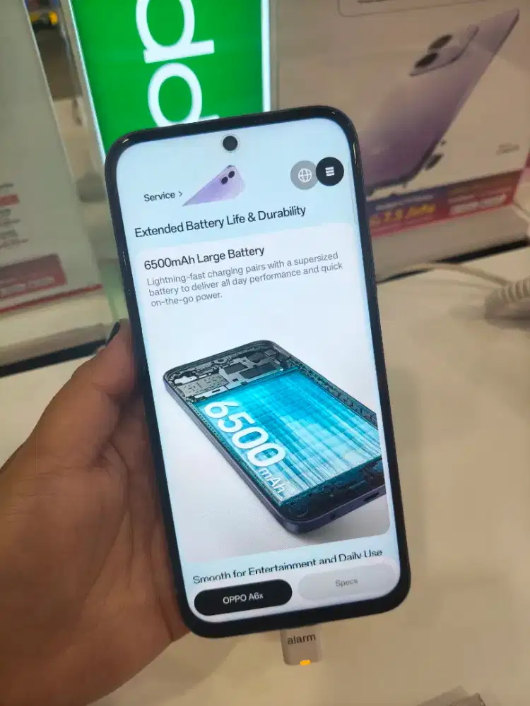 Oppo A6 series terbaru cicilan syarat KTP aja bayar bulan depan