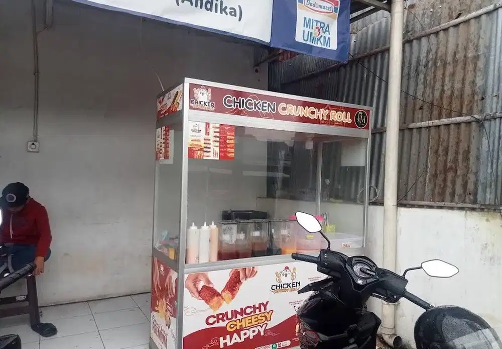 Jaga booth chicken roll